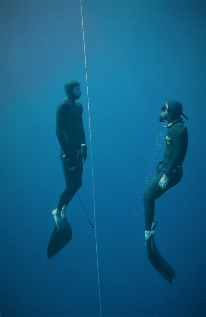 Freediving in the Migdalor