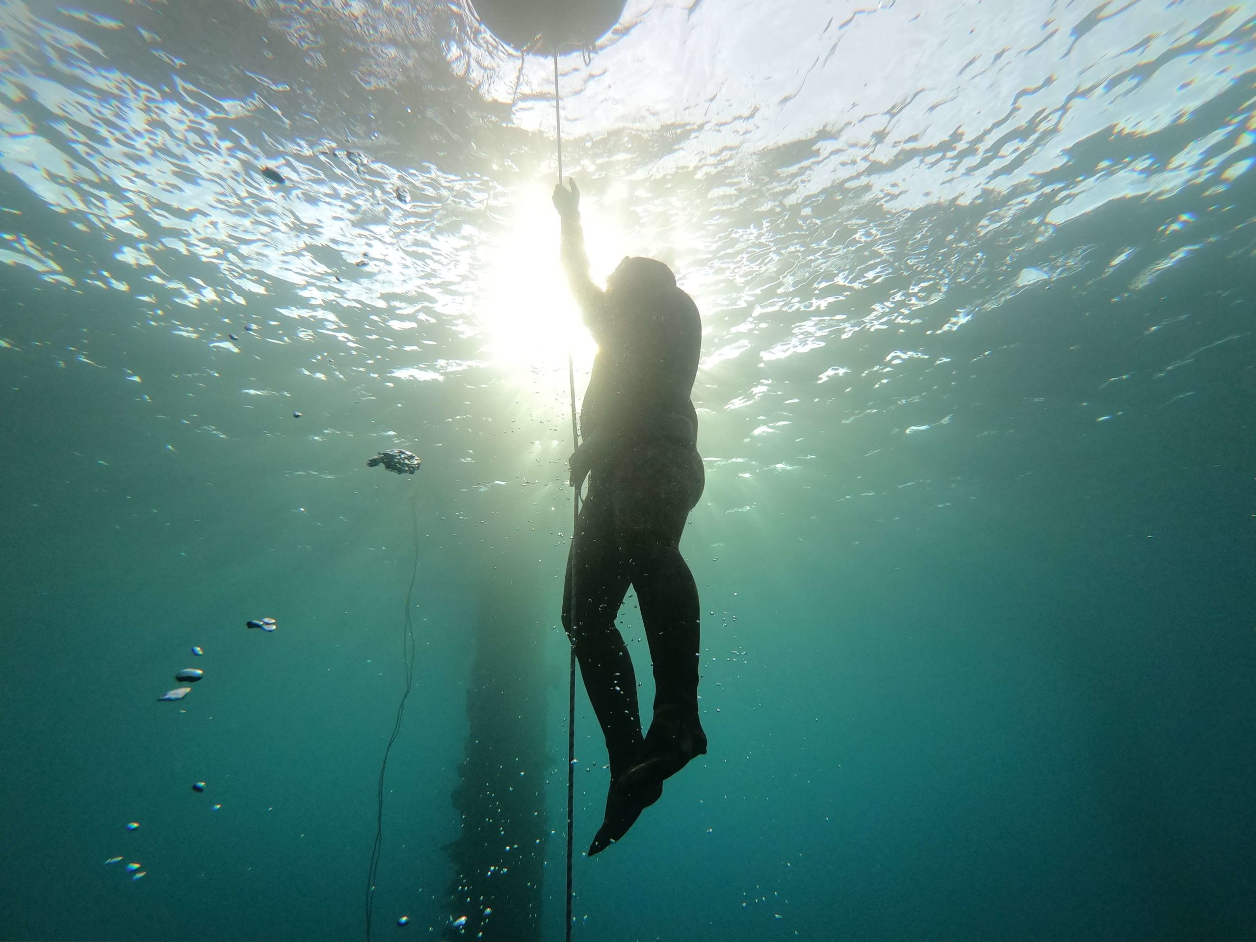 Freediving training in eilat